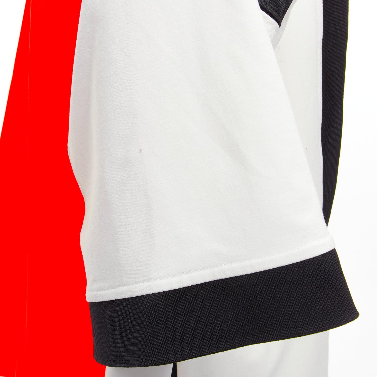 AMBUSh NIKE LAB 2019 orange logo badge kimono sleeve football jersey jacket XS For Sale 2
