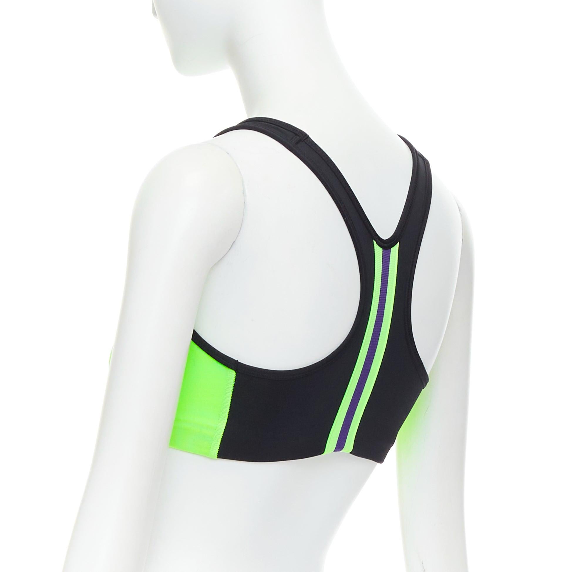 AMBUSH NIKE verde neón naranja swoosh crop dryfit camiseta de tirantes XS en venta 1