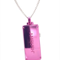 Ambush Sterling Silver USB Pendant Necklace with Adjustable Chain