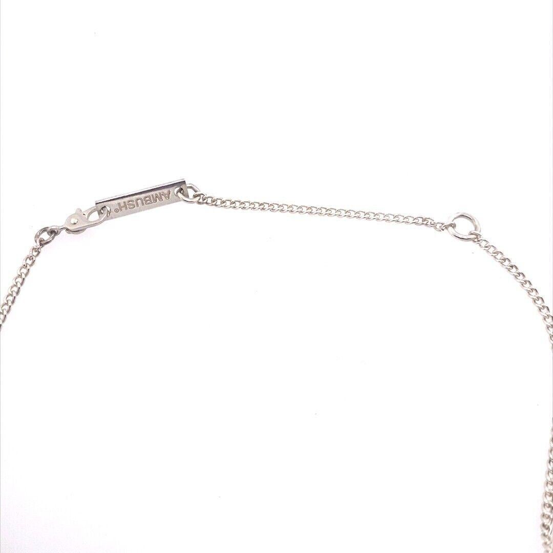 Collana con ciondolo USB in argento Sterling Ambush con catena regolabile in vendita 1