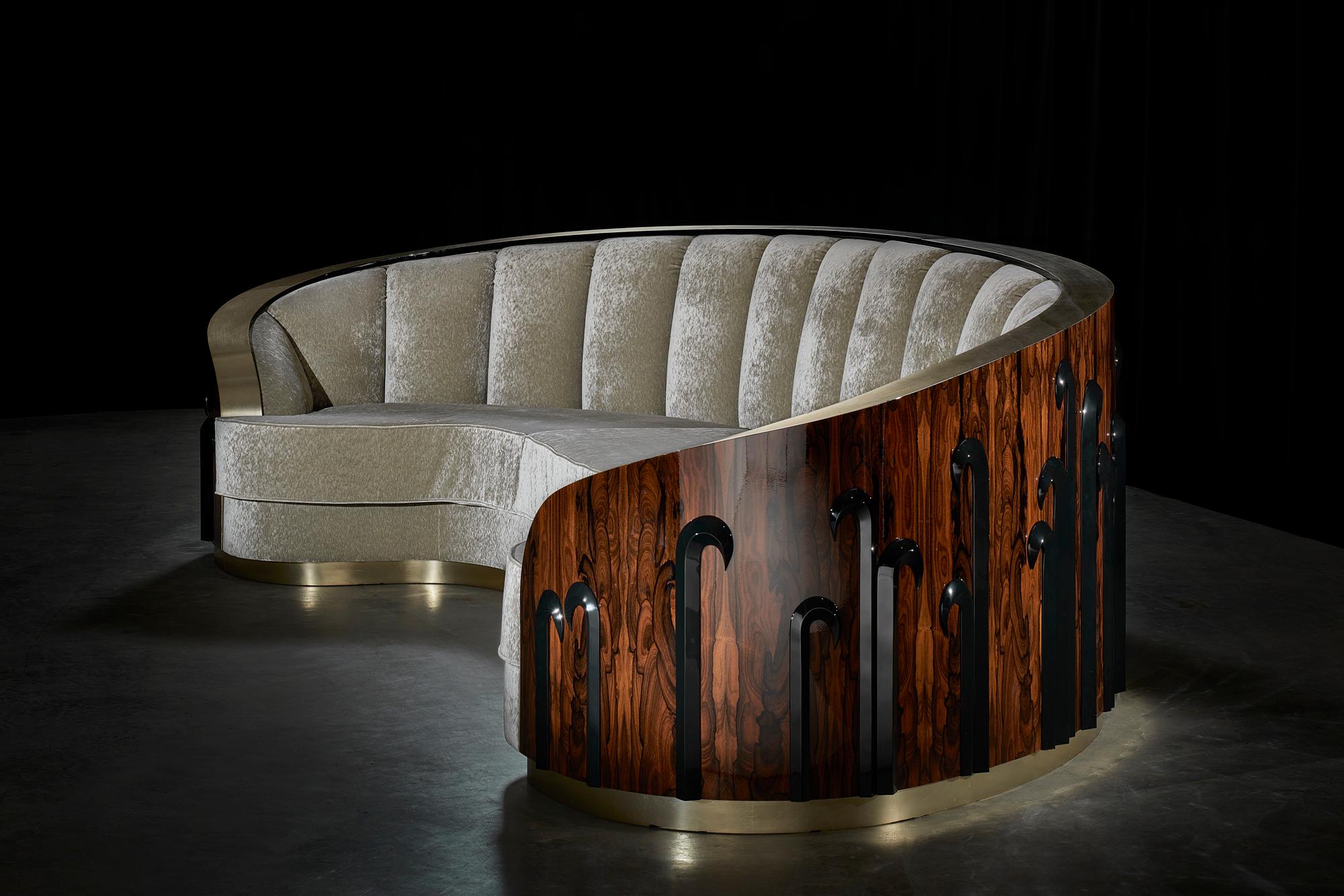 Sofa „Ameba“ Limitierte Auflage von Egli Design (Moderne) im Angebot