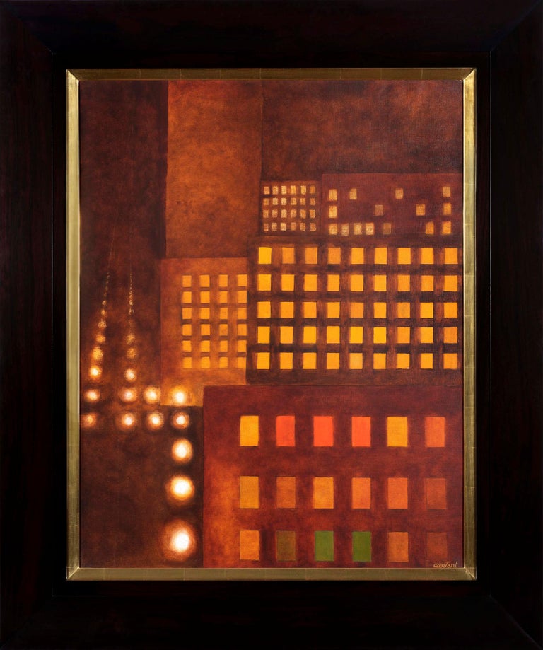 Amedee Ozenfant Abstract Painting - Ville Nocturne