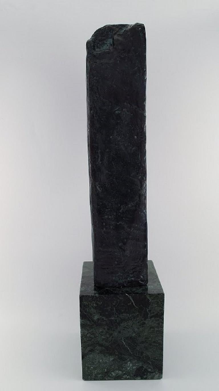 Amedeo Clemente Modigliani '1884-1920' d'après, Grande Scultura in Bronzo in vendita 1