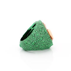 Amedeo "Elephant" Cameo Ring with Yellow Sapphires