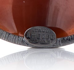 Amedeo "Gorgoneion" Cameo Earrings with Diamonds and Mother of Pearl