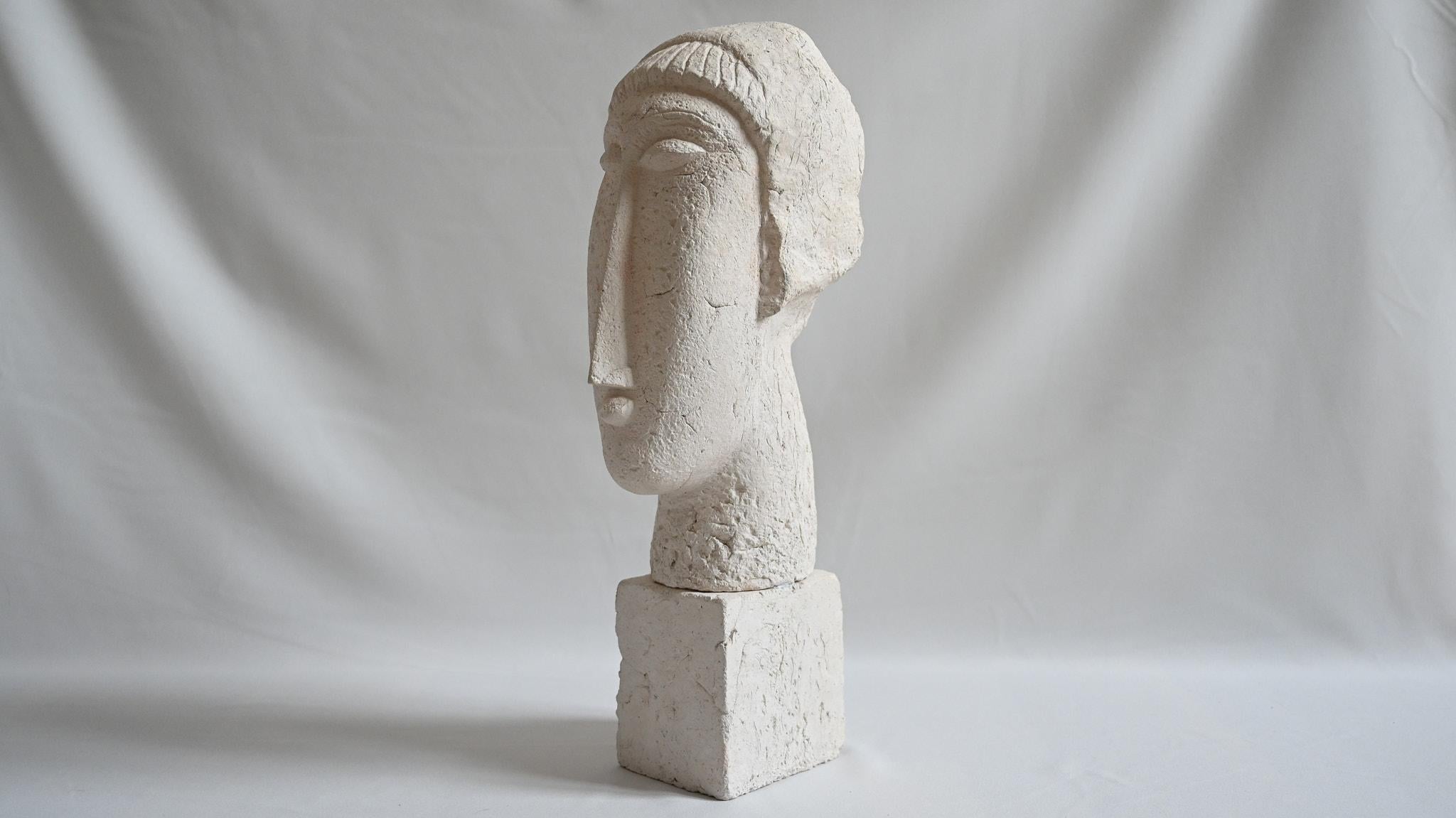 Amedeo Modigliani (after), Woman Head in Terracotta by RMN Grand Palais 6