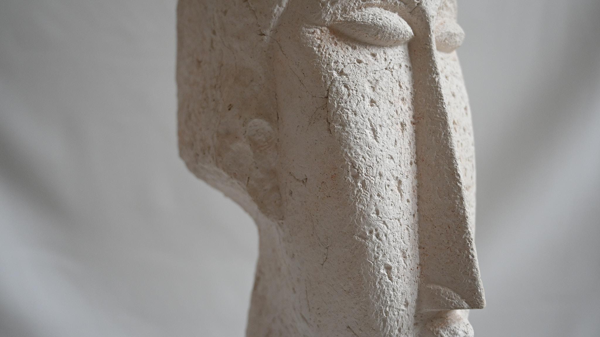 Primitive Amedeo Modigliani (after), Woman Head in Terracotta by RMN Grand Palais