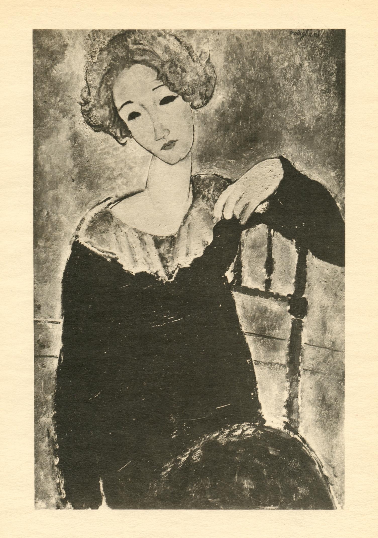 Medium: collotype (after the painting). Printed in 1926 at the Leon Marotte atelier and published in an edition of 1000 by Editions des Quatre Chemins. Image size: 8 x 5 1/4 inches (203 x 131 mm). Sheet size: 11 x 8 1/4 inches (280 x 210 mm). Signed