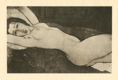 (d'après) Amedeo Modigliani « Femme endormie »
