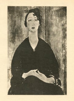 (after) Amedeo Modigliani "Jeune femme"
