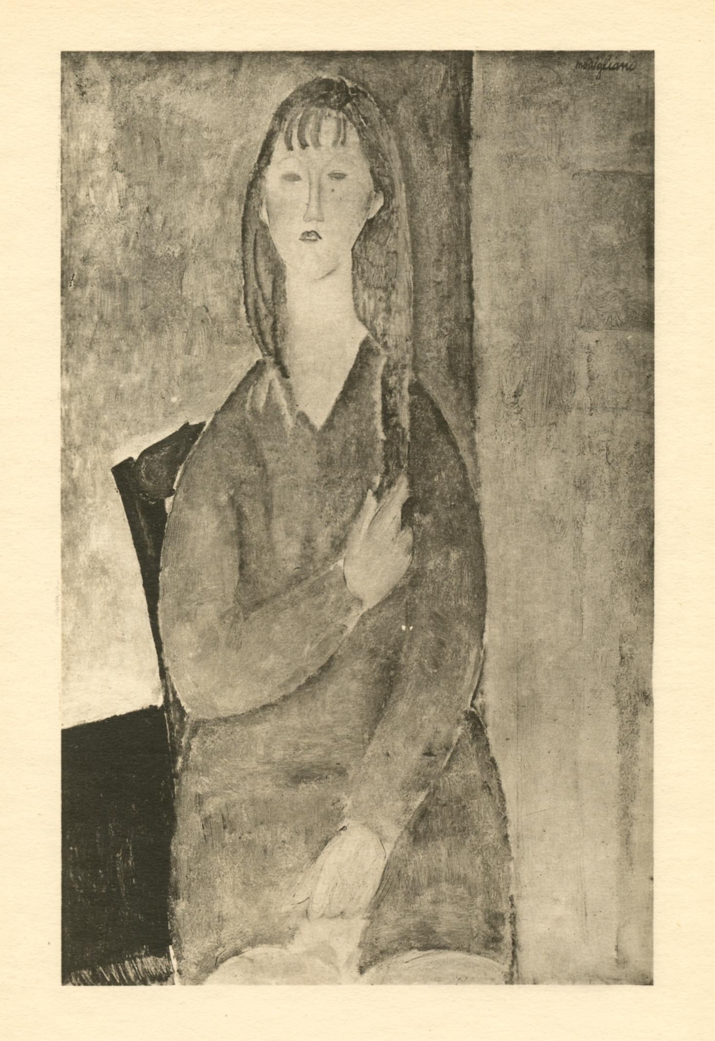 Medio: colotipia (después de la pintura). Impreso en 1926 en el taller de Leon Marotte y publicado en una edición de 1000 ejemplares por Editions des Quatre Chemins. Tamaño de la imagen: 202 x 130 mm (8 x 5 pulgadas). Tamaño de la hoja: 280 x 210 mm