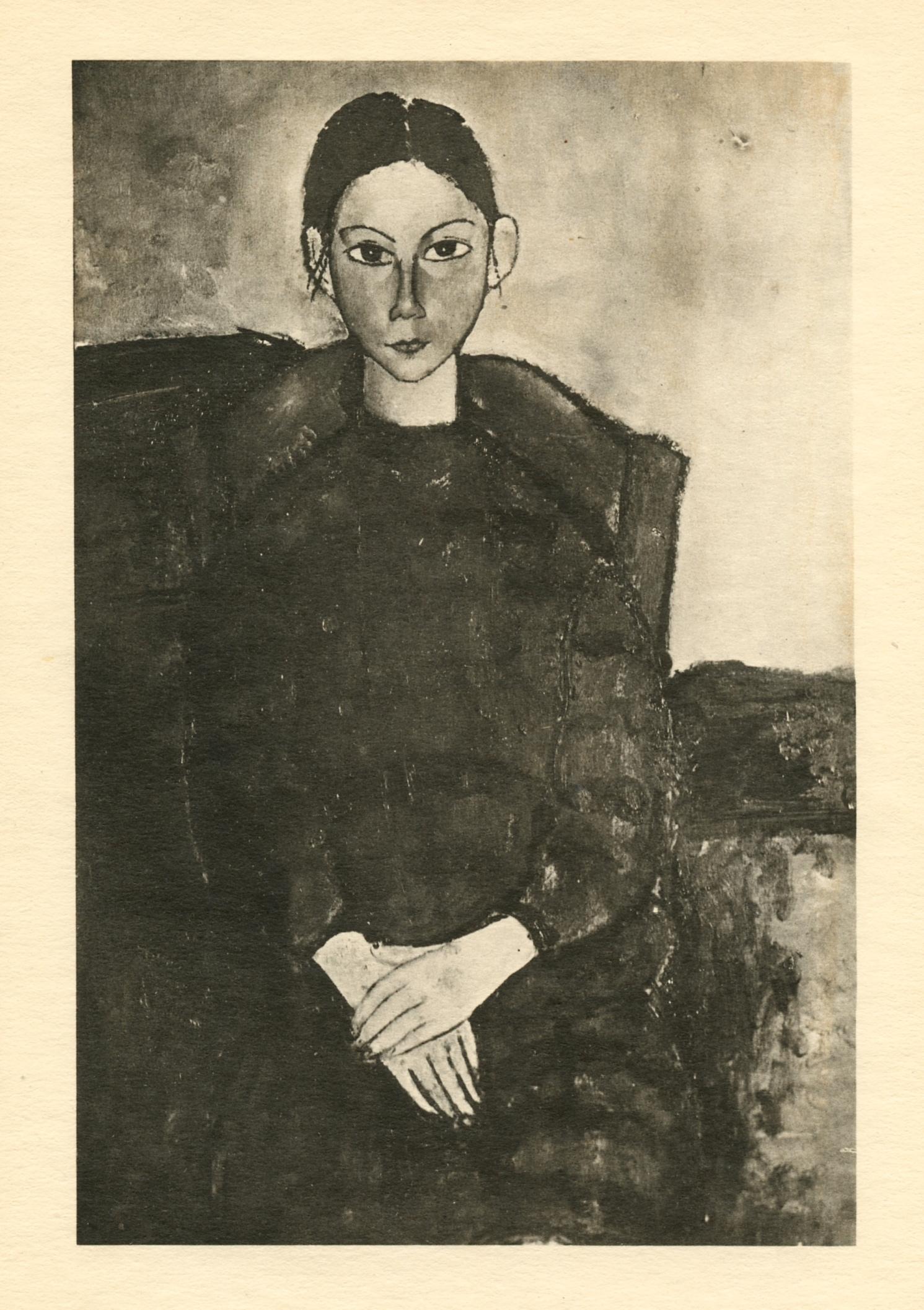 Medium: collotype (after the painting). Printed in 1926 at the Leon Marotte atelier and published in an edition of 1000 by Editions des Quatre Chemins. Image size: 8 x 5 1/4 inches (202 x 133 mm). Sheet size: 11 x 8 1/4 inches (280 x 210 mm). Not