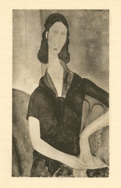 (after) Amedeo Modigliani "La femme de l'Artiste"
