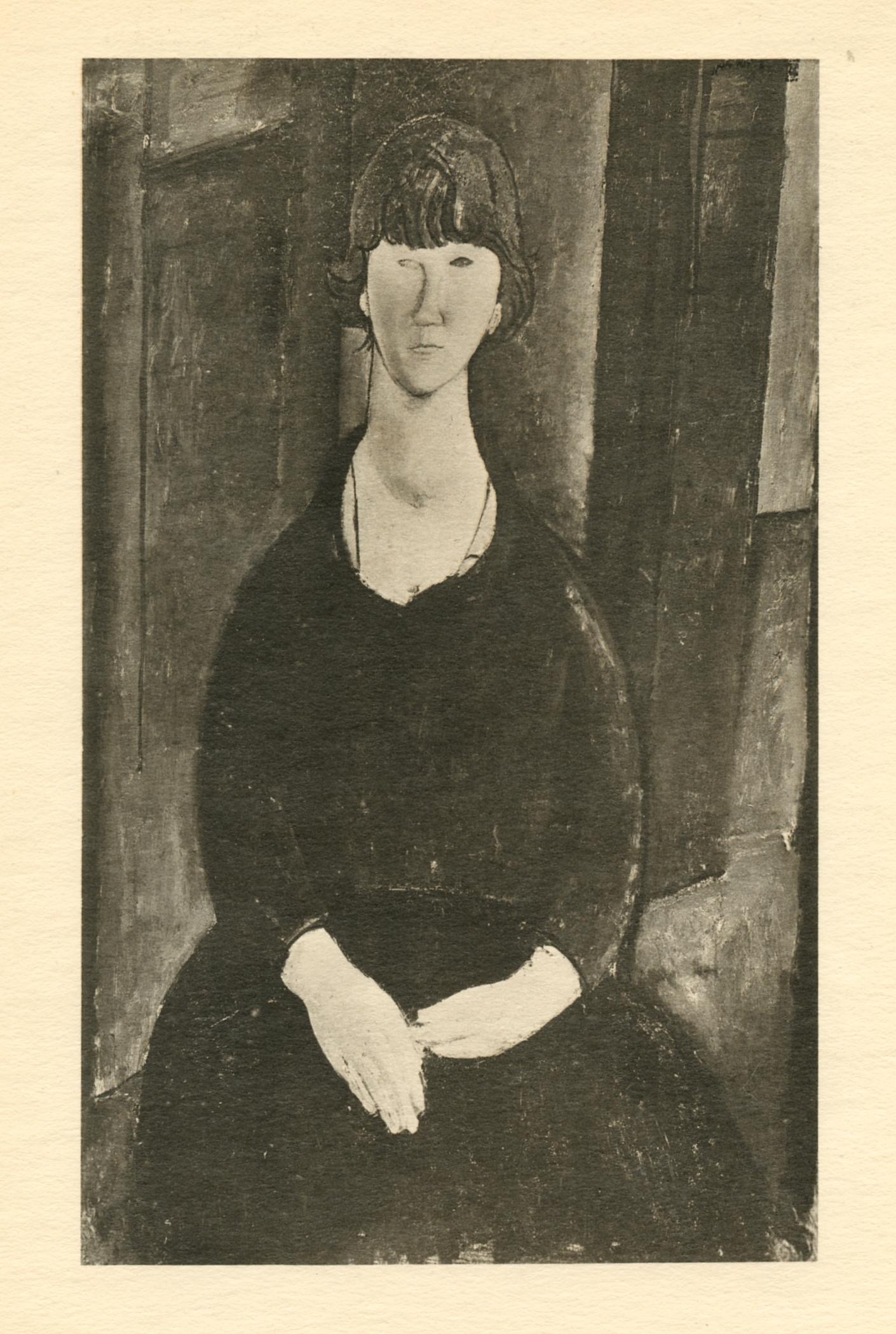 Medium: collotype (after the painting). Printed in 1926 at the Leon Marotte atelier and published in an edition of 1000 by Editions des Quatre Chemins. Image size: 7 3/4 x 4 3/4 inches (200 x 123 mm). Sheet size: 11 x 8 1/4 inches (280 x 210 mm).