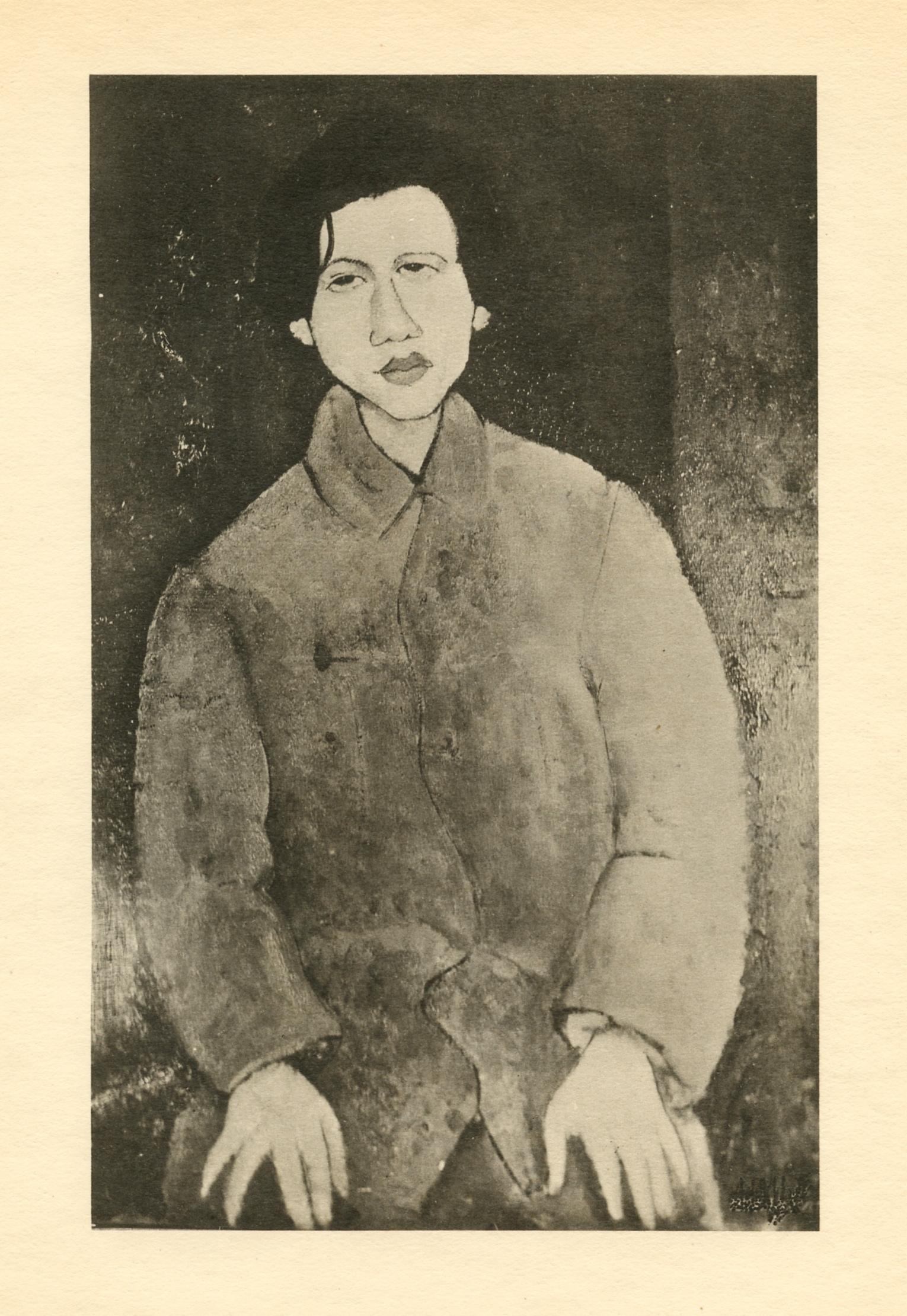 Medium: collotype (after the painting). Printed in 1926 at the Leon Marotte atelier and published in an edition of 1000 by Editions des Quatre Chemins. Image size: 8 x 5 inches (206 x 130 mm). Sheet size: 11 x 8 1/4 inches (280 x 210 mm). Not