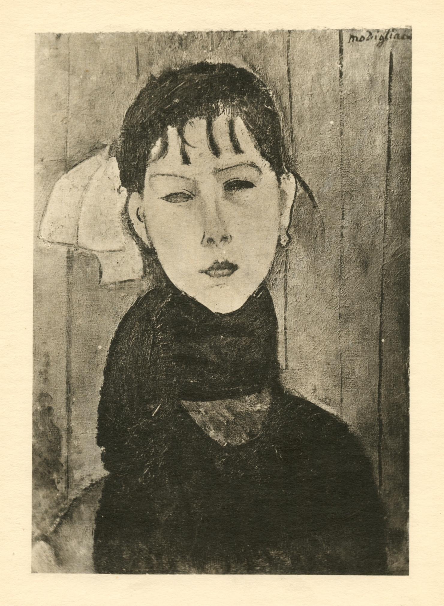 Medium: collotype (after the painting). Printed in 1926 at the Leon Marotte atelier and published in an edition of 1000 by Editions des Quatre Chemins. Image size: 7 1/2 x 5 1/4 inches (192 x 134 mm). Sheet size: 11 x 8 1/4 inches (280 x 210 mm).
