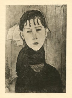 (after) Amedeo Modigliani "Marie"