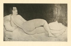 (after) Amedeo Modigliani "Nu couché"