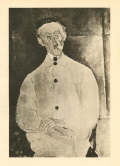 (d'après) Amedeo Modigliani « Portrait de M. Lepoutre »