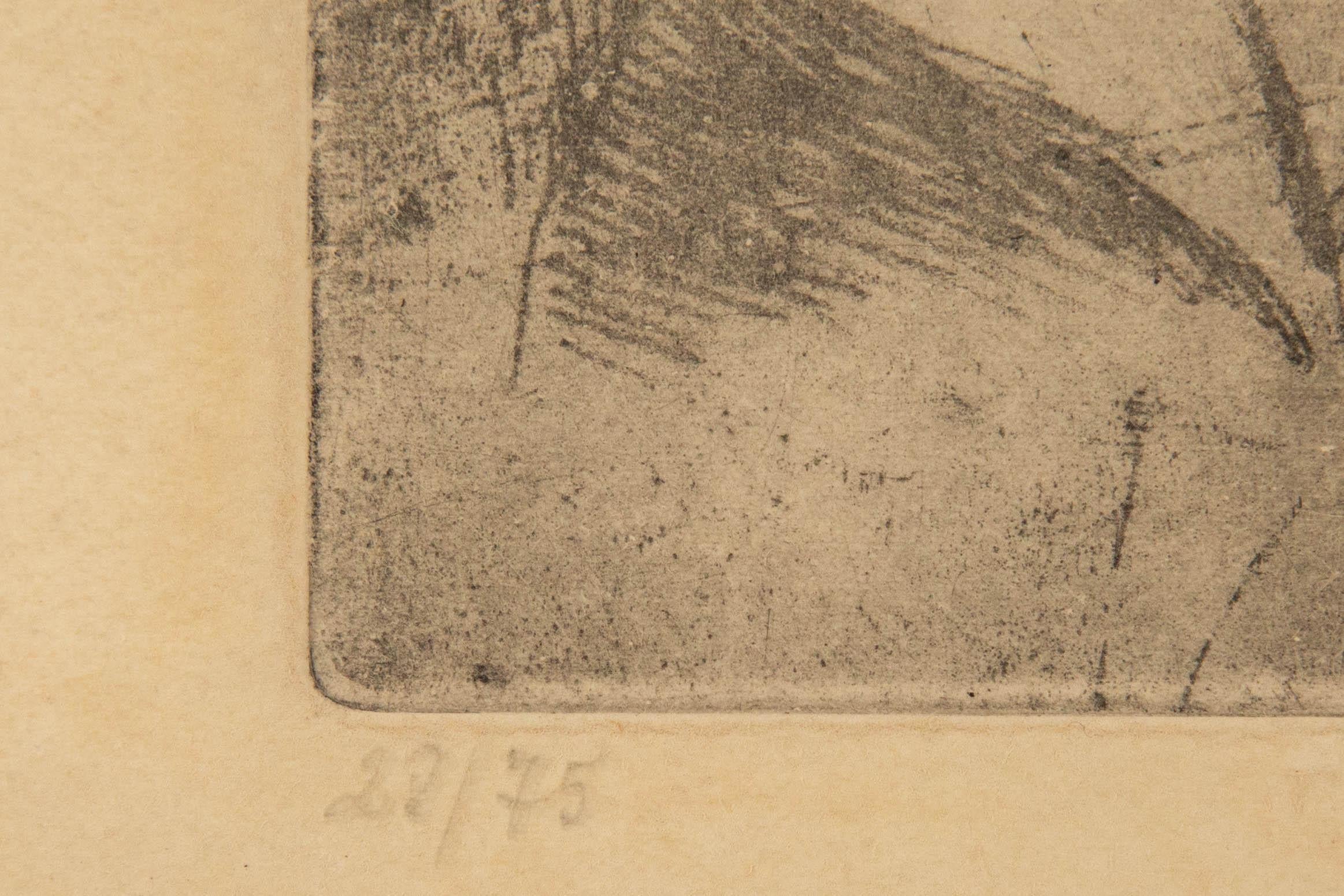 Lithographie d'Amedeo Modigliani (italien, 1884-1920) 7