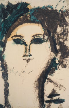 Beatrice Hastings in Green - Lithograph