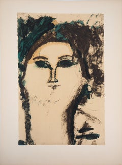 Beatrice Hastings in Green - Lithograph