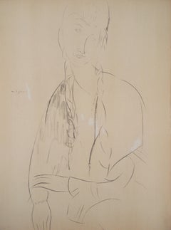 Portrait of Jeanne - Lithograph signed in the plate (Leda 1960)