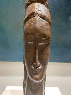 Tête de jeune femme