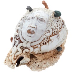 Amedeo One-of-a-Kind "Medusa" Conch Shell