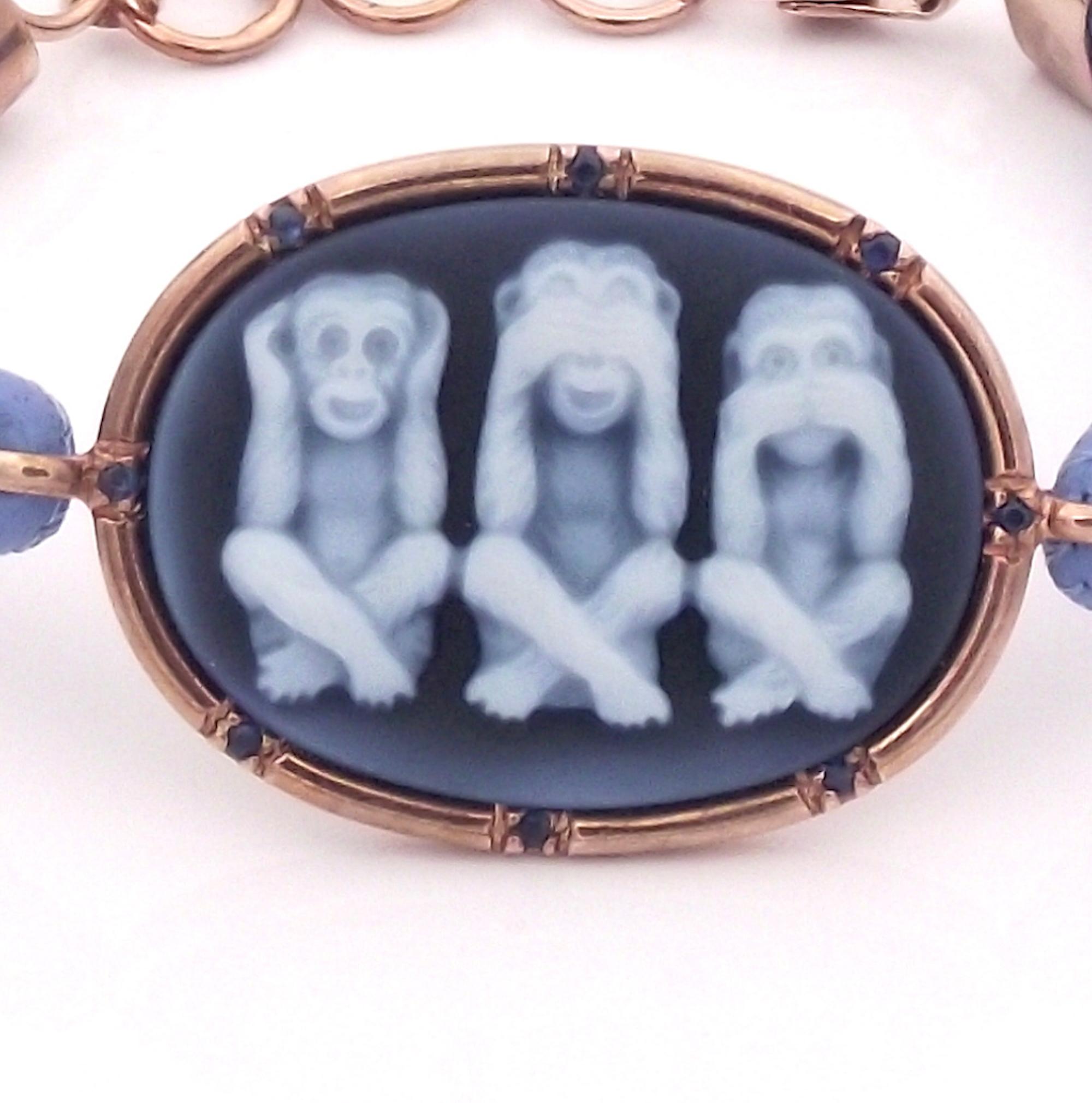 amedeo cameo bracelet