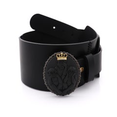 Amedeo "Wise Monkeys" Cameo Buckle Belt