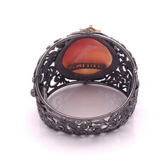 Amedeo "Wise Monkeys" Cuff With Diamonds