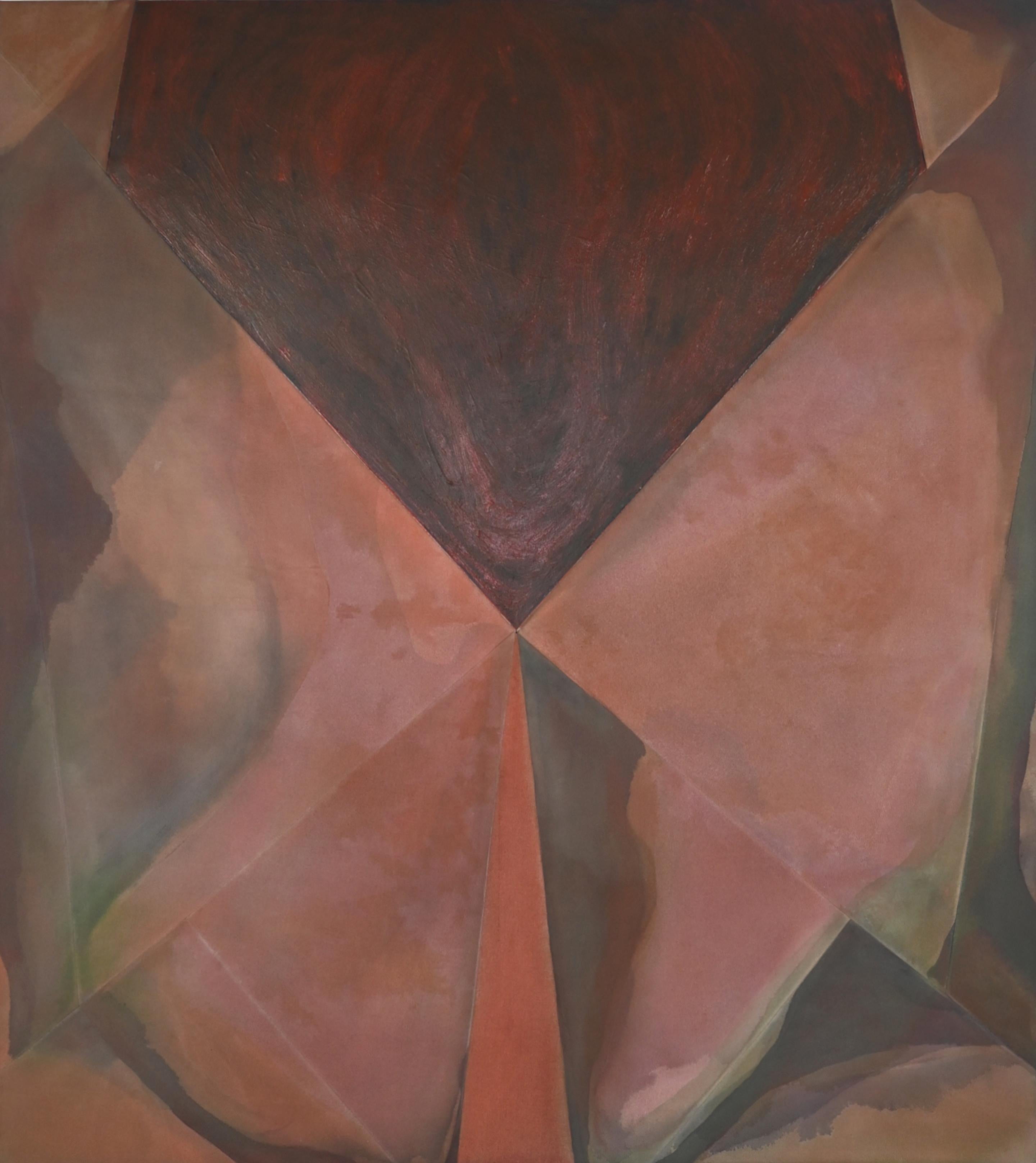 ABSTRACT Colors Opera d'arte dell'artista tedesca contemporanea Amela Rasi 2024 in vendita 4