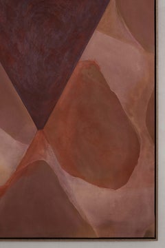 ABSTRACT Colors Kunstwerk der zeitgenössischen deutschen Künstlerin Amela Rasi 2024 Rot