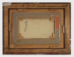 Houses - Oil Painting by Amelia Claudio Mossino - 1964