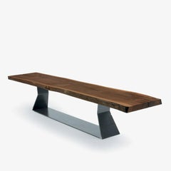 Amelia Walnut Bench