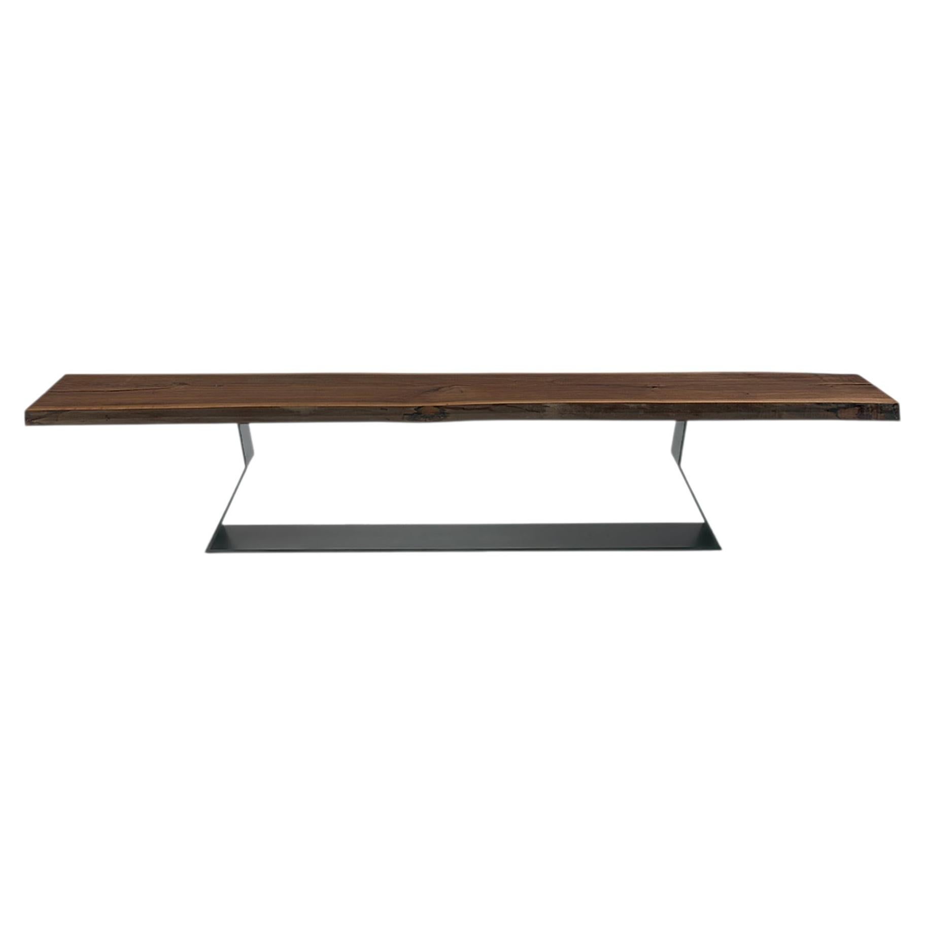 Amelia Walnut Bench