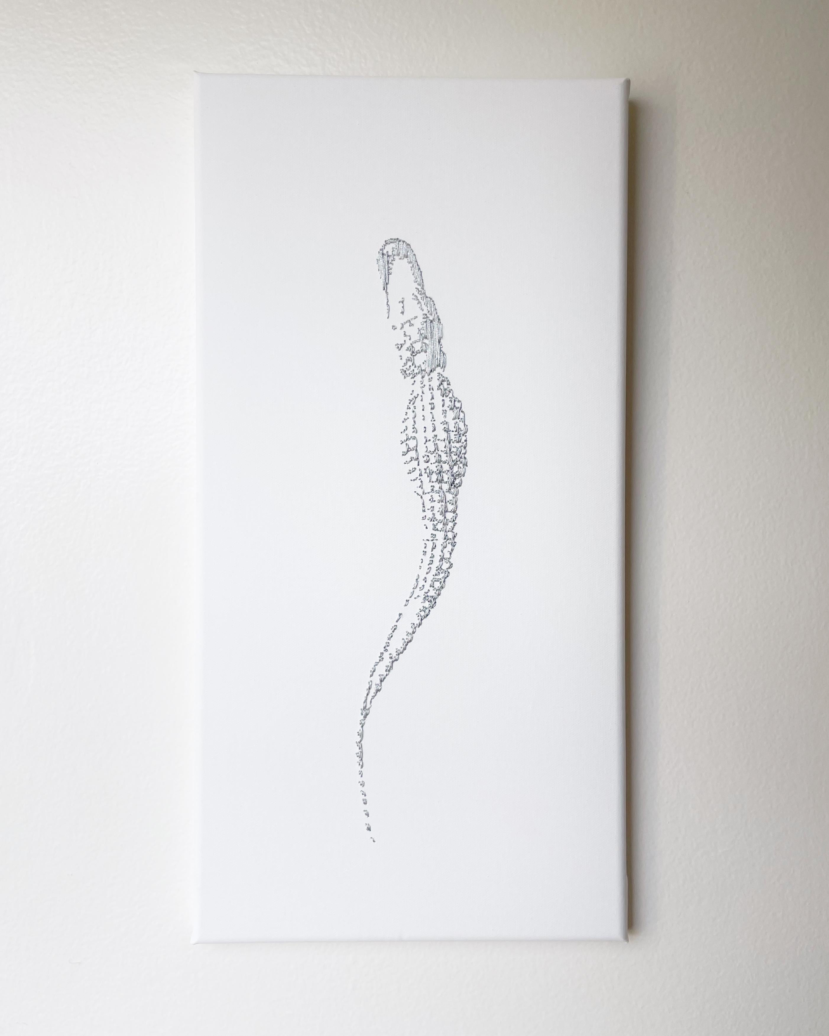Anciana - Contemporary Mixed Media Art by Amelie Guthrie