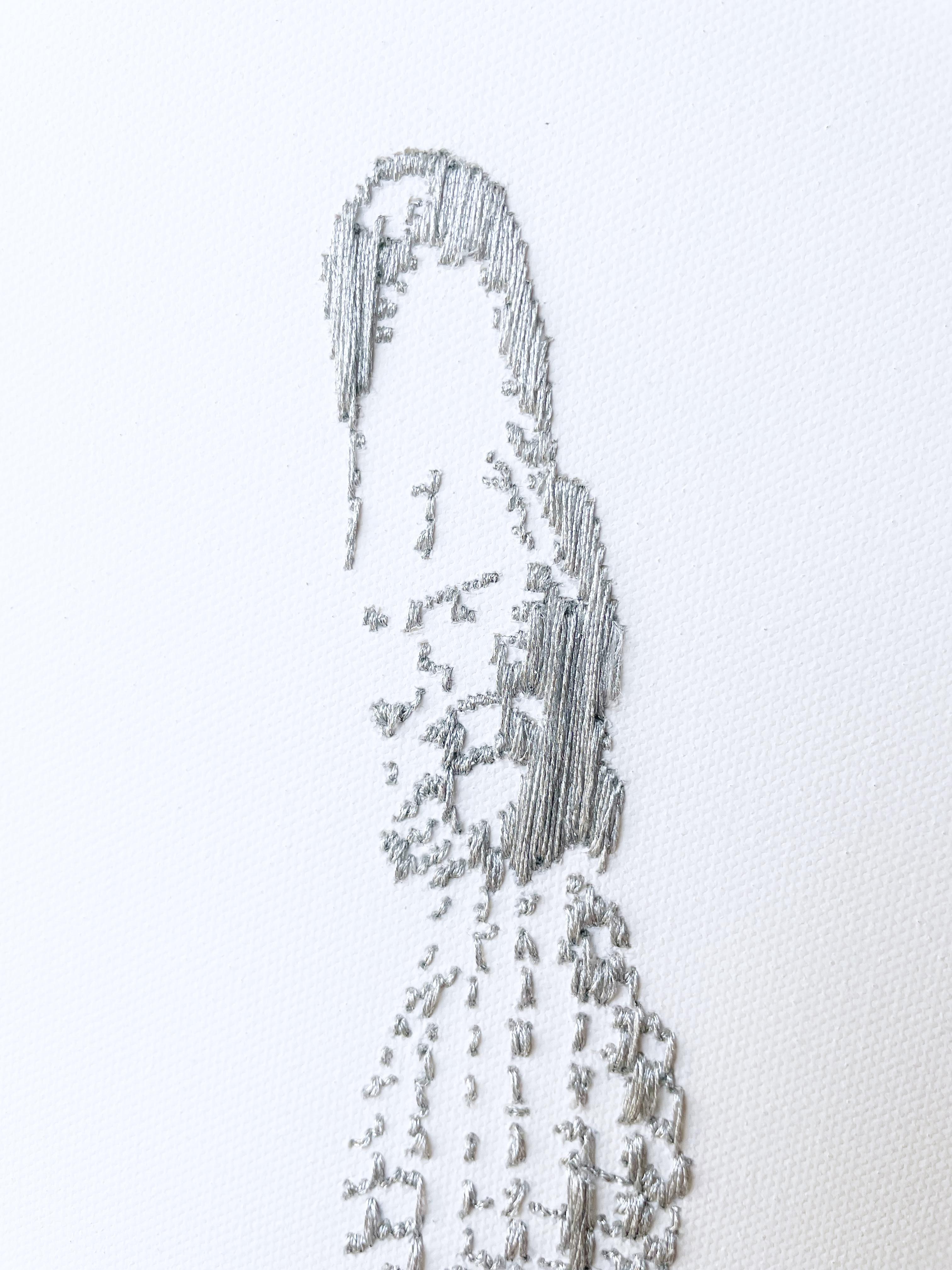 Octavia Art Gallery is pleased to present Marsh Keepers, a solo exhibition of environmental embroidery by Amélie Guthrie in celebration of the natural world and humanity's responsibility to cherish and protect it.

In her new large-scale embroidery,