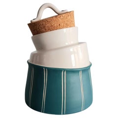 Amélie Handcrafted Sugar Bowl, Handmade in Italy 2021, Choose Size and Colors