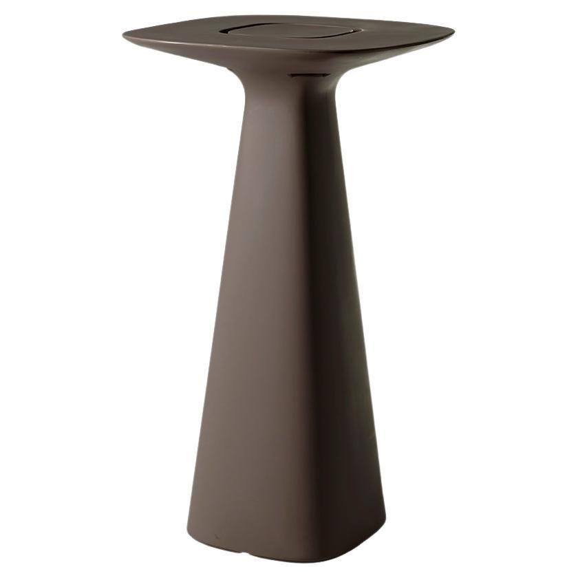 Amélie Up Chocolate Brown Table by Italo Pertichini