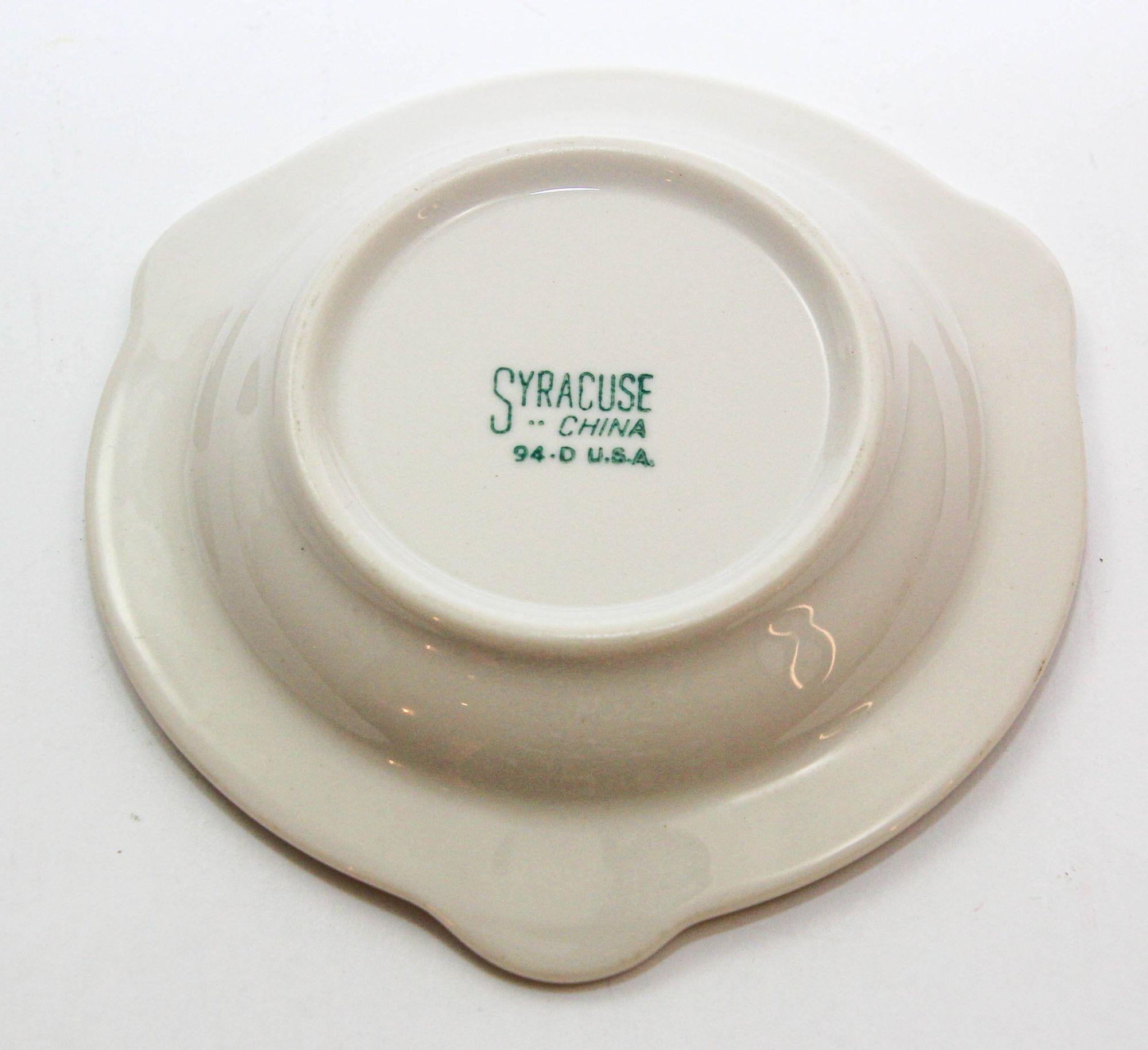 Américain Amelios San Francisco Ashtray Collectible Porcelain Dish 1950s en vente