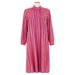 Vintage Amen Wardy Long Pink Coat 
