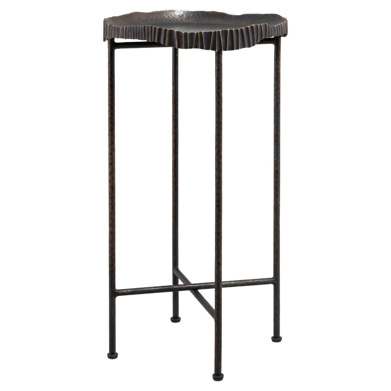 Amer Bronze Tray Table Small in Brass, Viya by Vikram Goyal For Sale