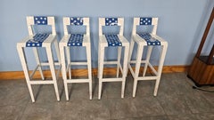 Sgabelli Bugatti "America", disegnati da Francois Azambourg per Cappellini. 2000s