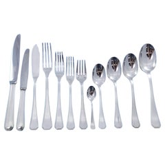 America by Christofle Cubiertos de plata Servicio para 8 Vajilla 102 piezas