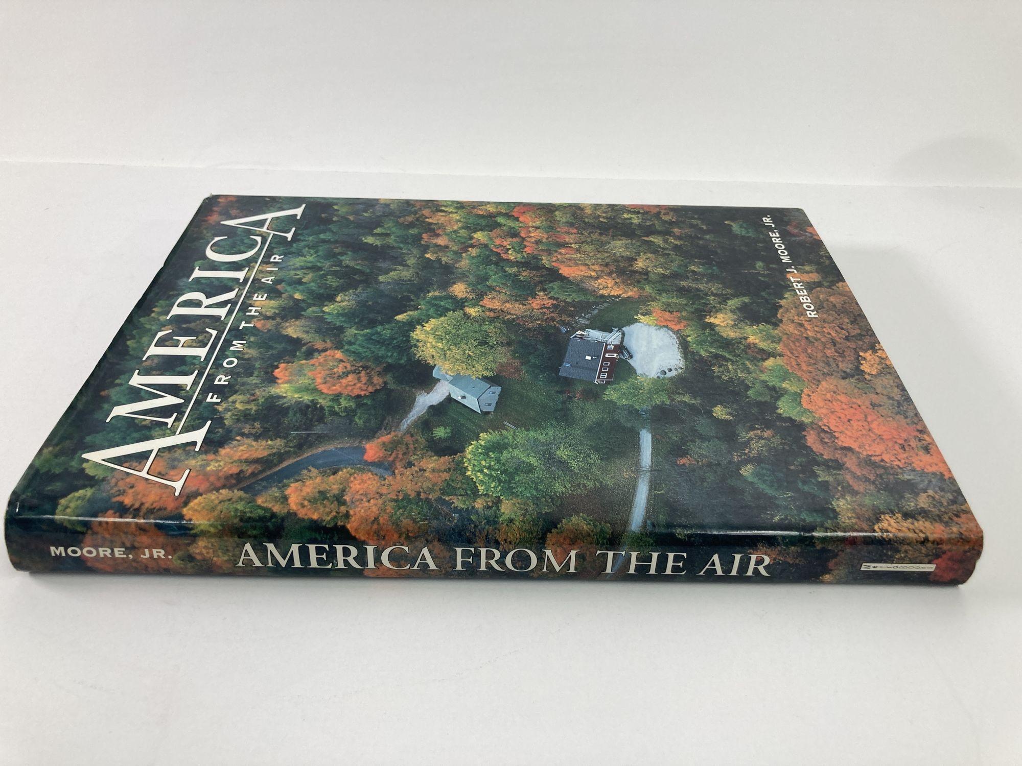 Expressionist America from the Air by Robert J. Moore Laura Accomazzo Hardcover Book For Sale