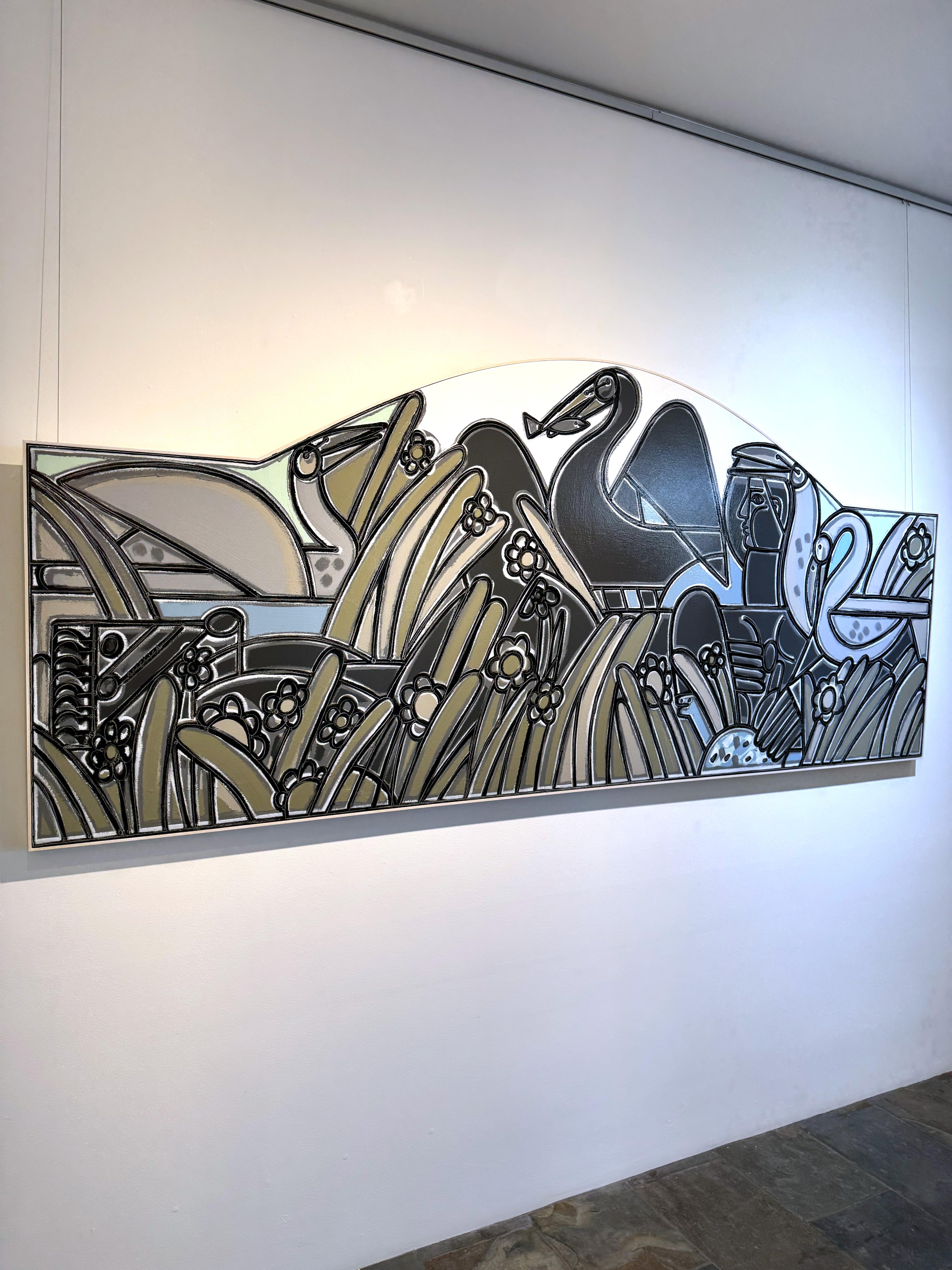Aves y animales, Flora, Mitología, El cisne negro de America Martin en venta 5