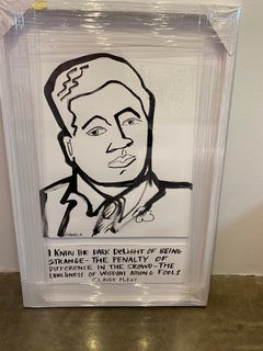 Claude McKay 2, America Martin, portrait w ink- portion of sale to ACLU/NAACP