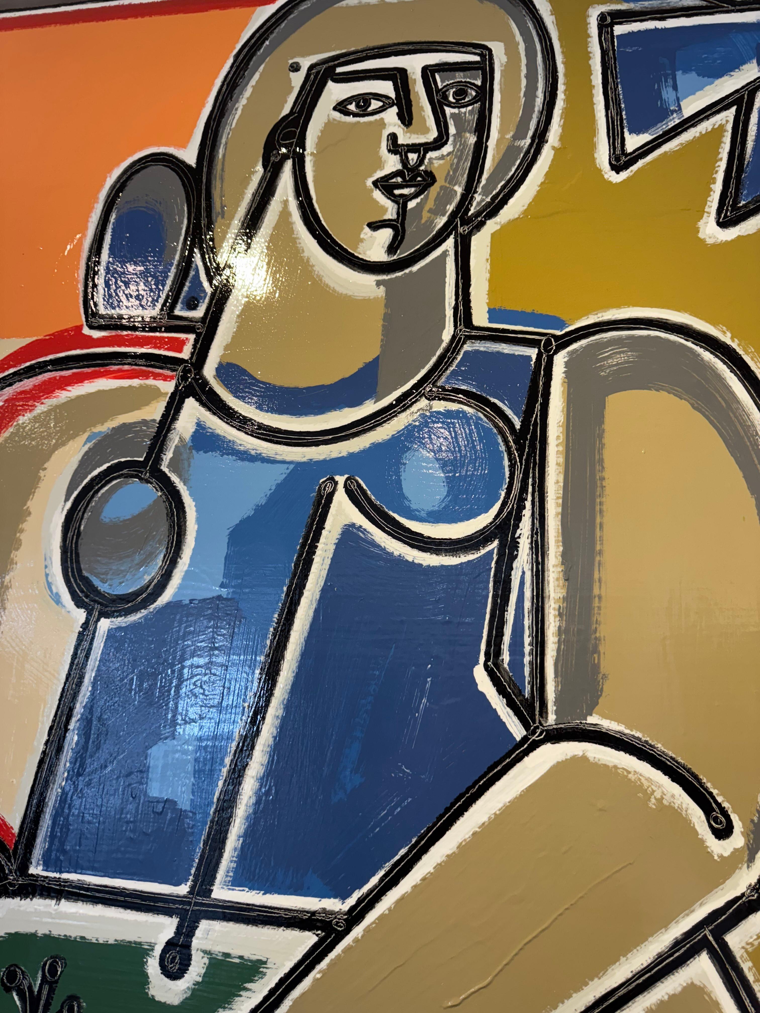 Female Nude Figure, Fly Home with the Message of Peace Little  by America Martin For Sale 3